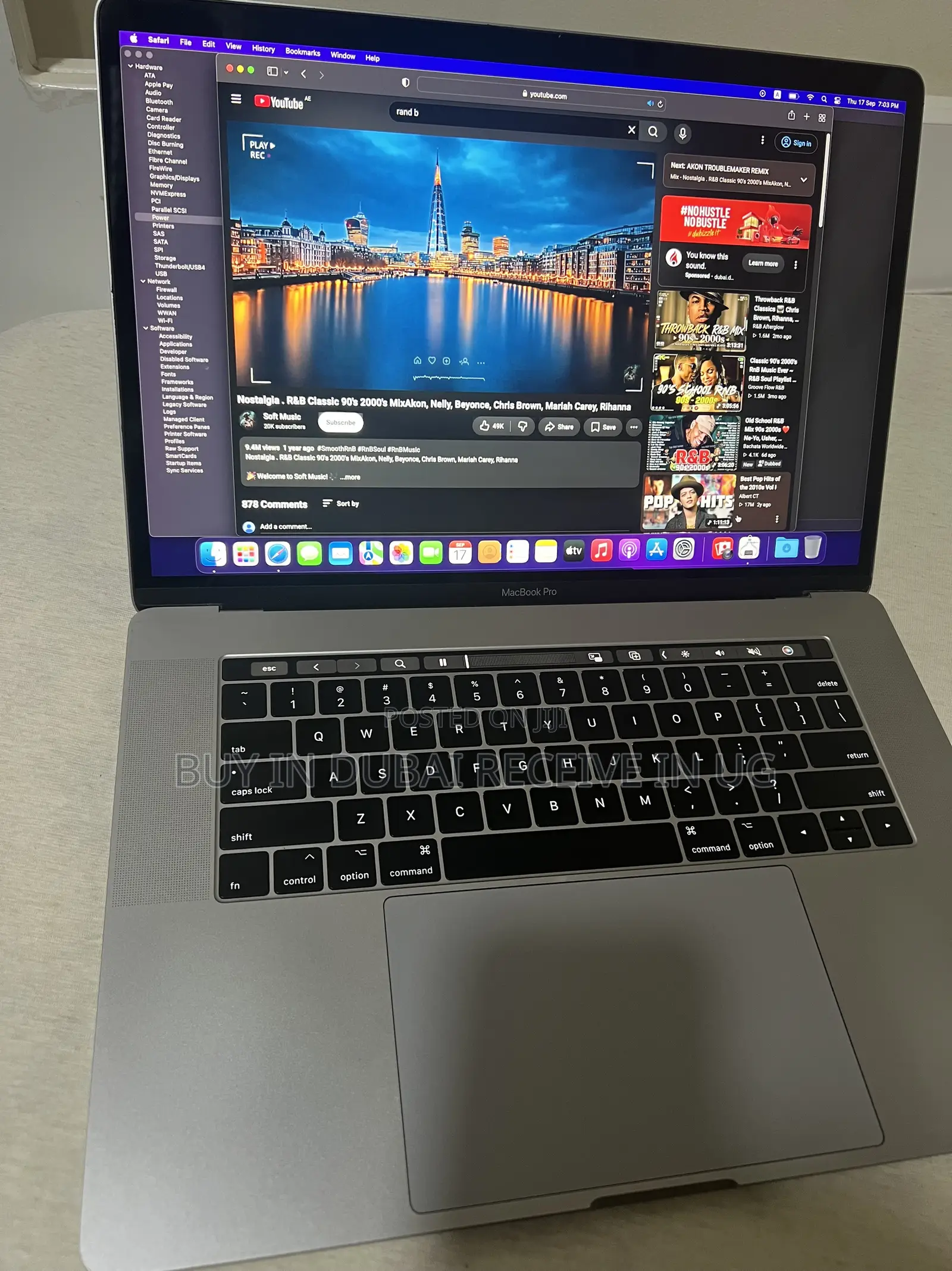 Laptop Apple MacBook 2016 16GB Intel Core i7 SSD 512GB