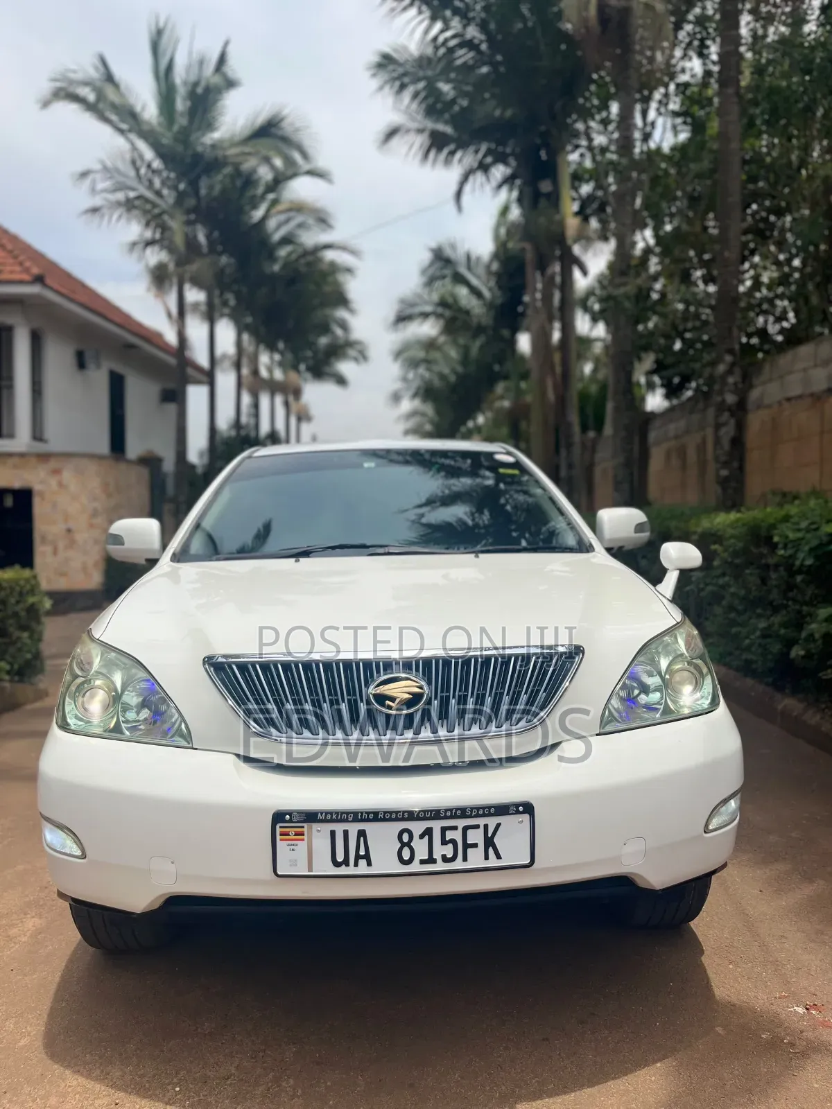 Toyota Harrier 2008 White