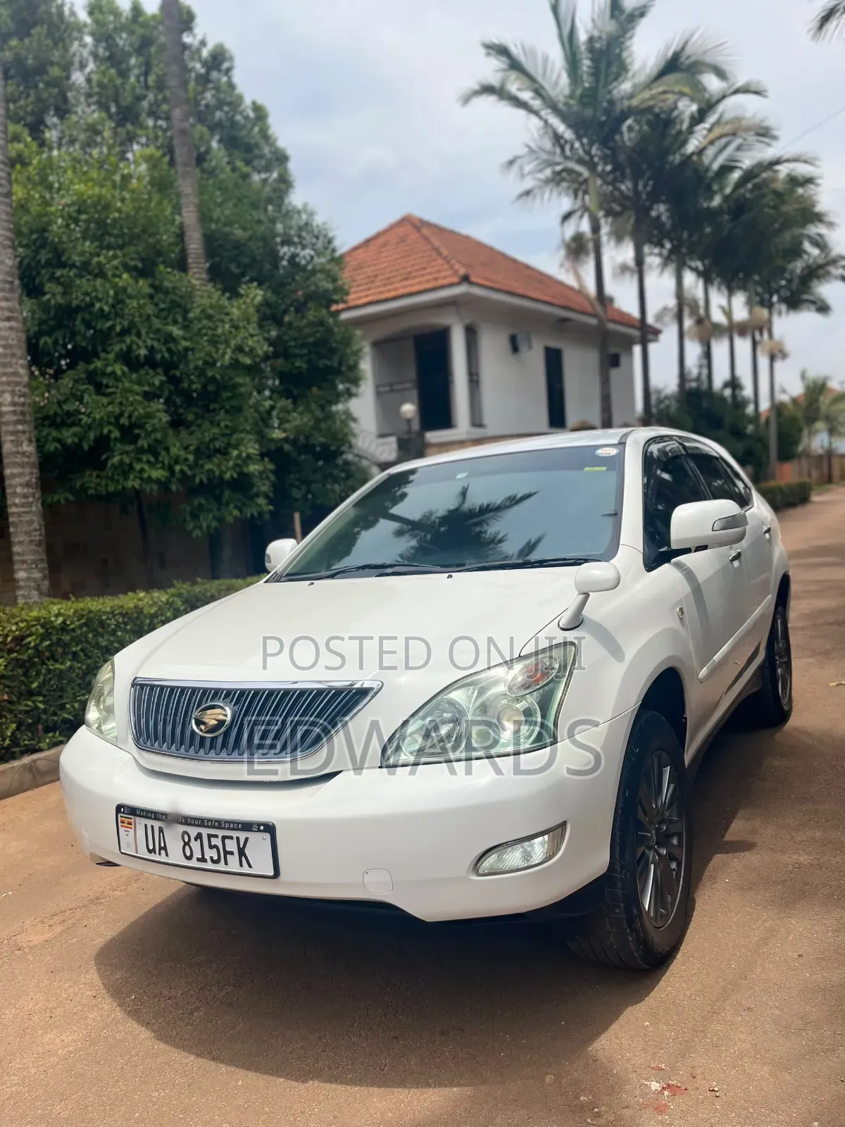 Toyota Harrier 2008 White