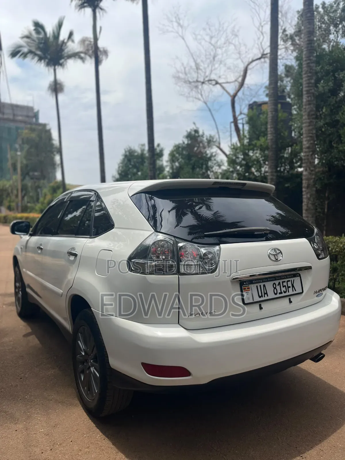 Toyota Harrier 2008 White