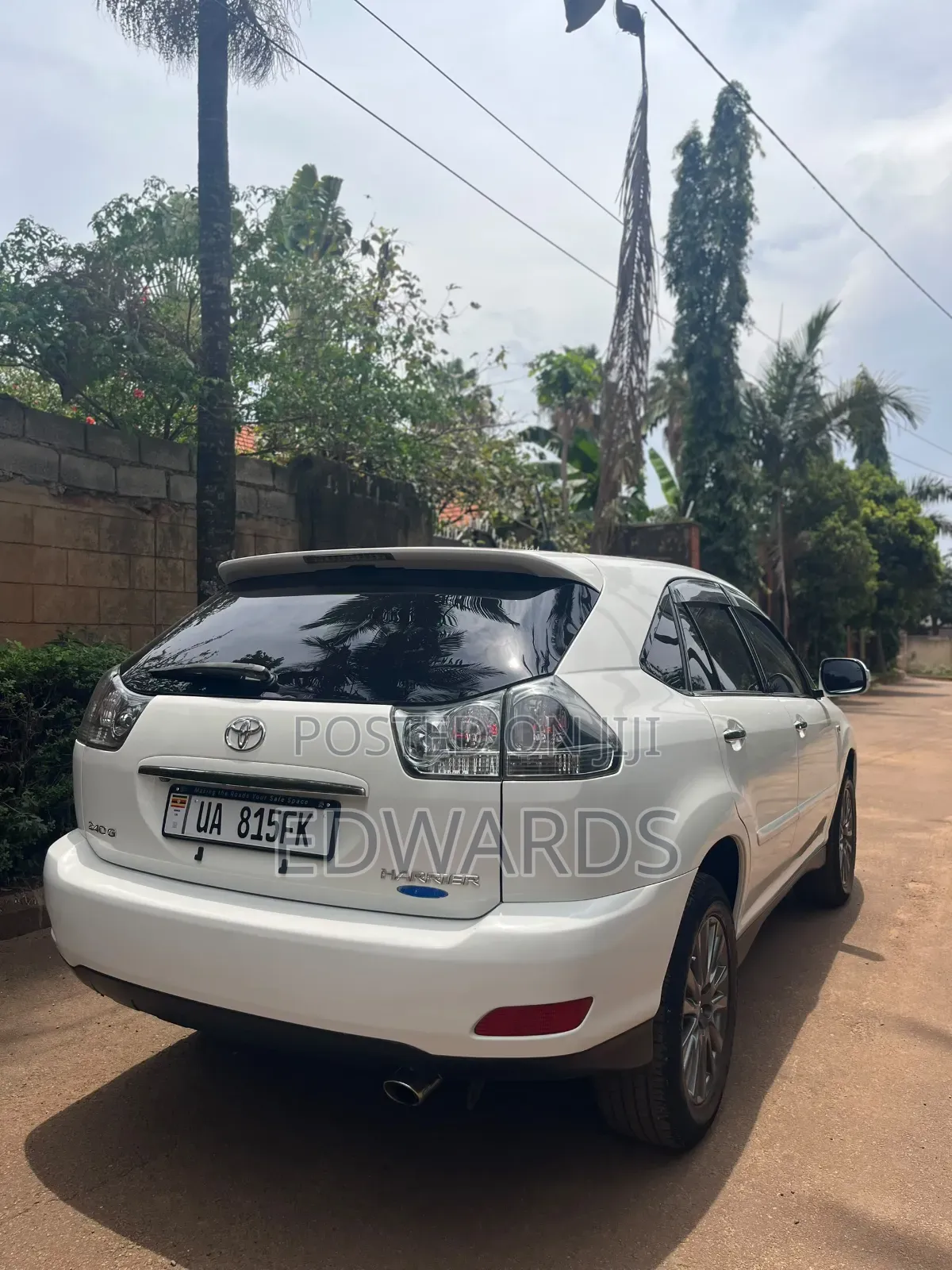 Toyota Harrier 2008 White