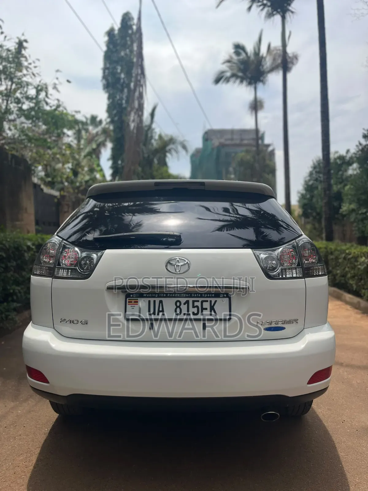 Toyota Harrier 2008 White