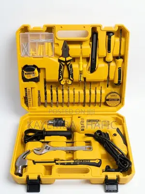 Epica Star 56-Piece Multi-Purpose Power Tool Kit Impact Drill Box