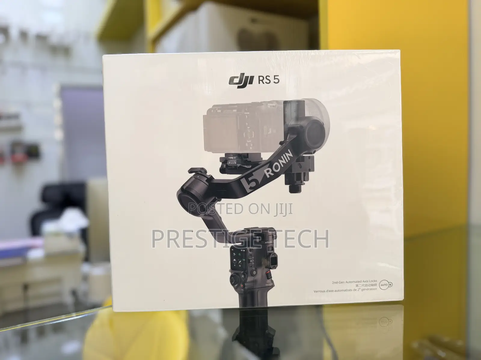 Dji RS 5 Gimbal Stabilizer for Camera, Z-Axis Indicator, 3kg Payload