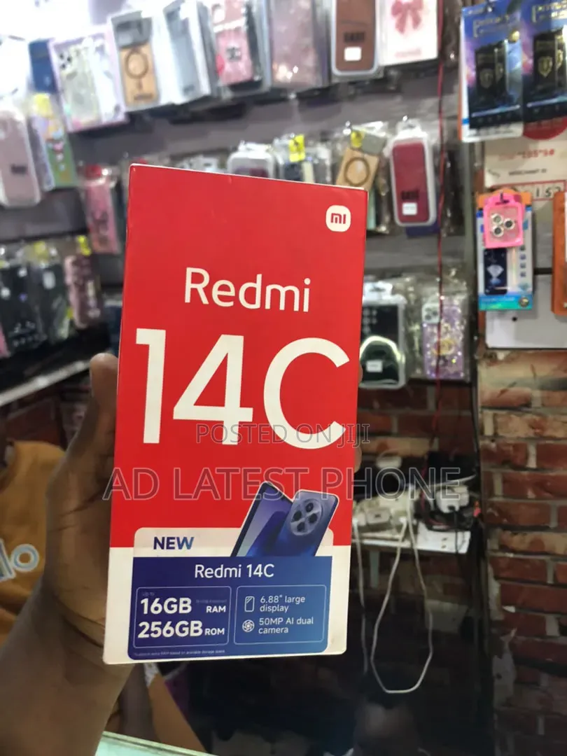 New Xiaomi Redmi 14C 256 GB Black