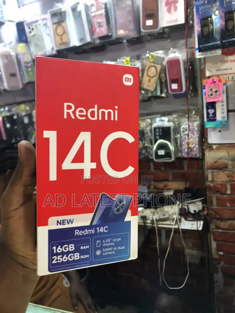 New Xiaomi Redmi 14C 256 GB Black