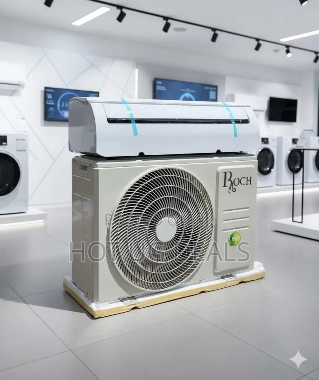 Roch 9000 BTU Wall Split AC Air Conditioner-White (2YRS WRNTY)
