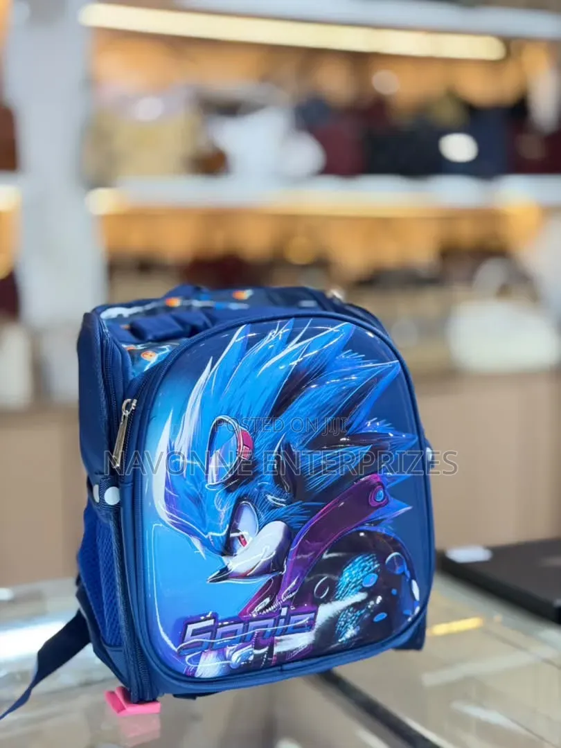 Kids School Bag With Cartoon Characters