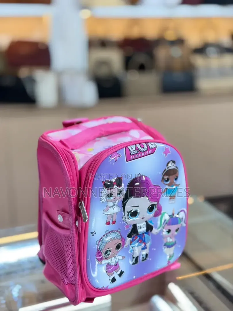 Kids School Bag With Cartoon Characters