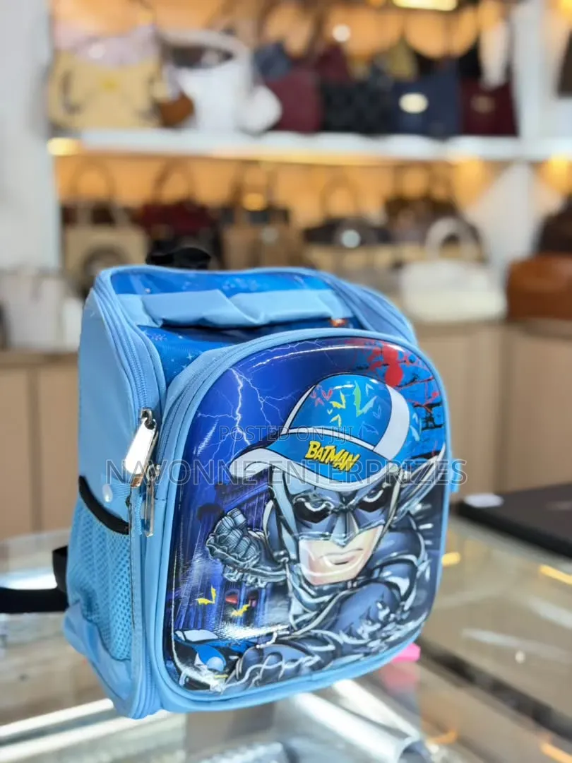 Kids School Bag With Cartoon Characters