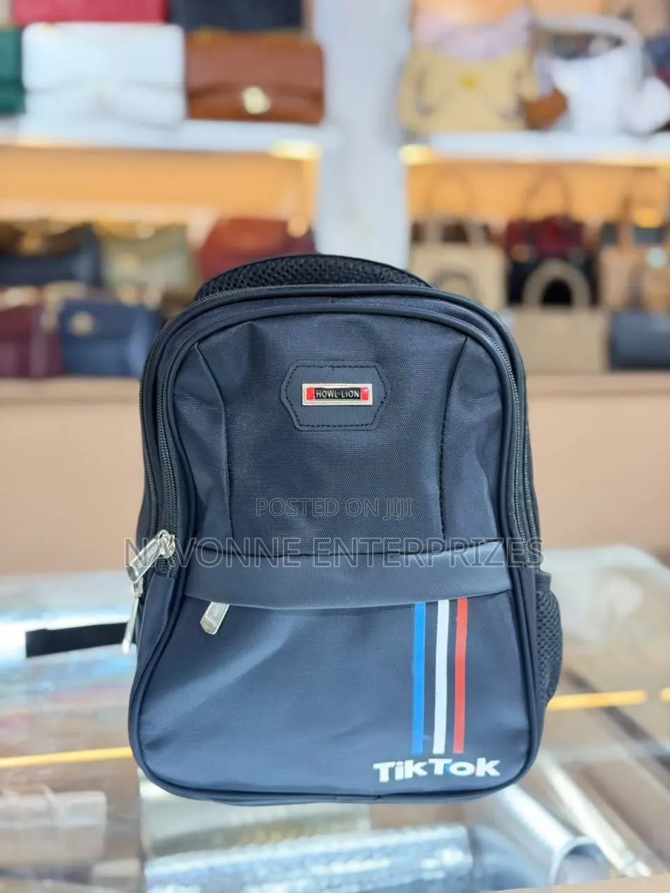 Durable Black Casual Backpack/ Laptop Bag for Men Women