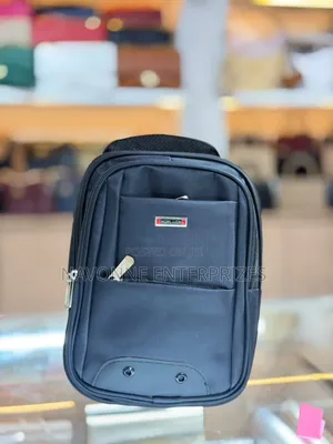 Durable Black Casual Backpack/ Laptop Bag for Men Women