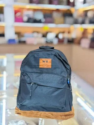 Stylish Black Casual Backpack for Men Women