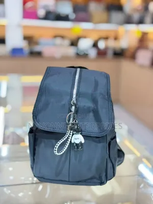 Stylish Black Casual Backpack for Men Women