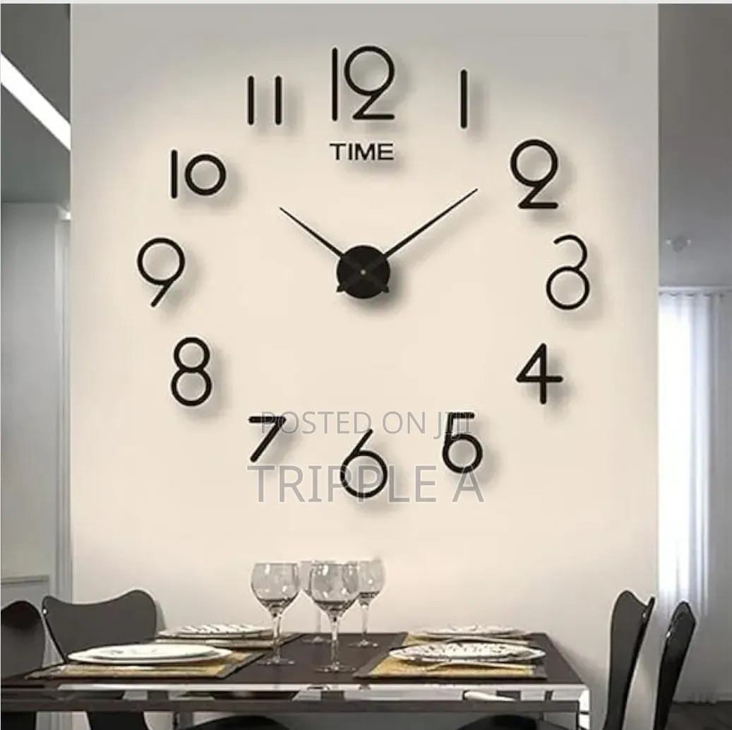 Acrylic Analog Wall Clock