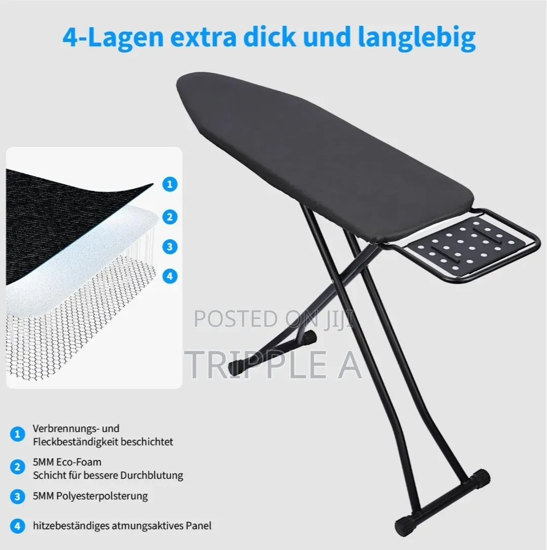 Metal Mesh Adjustable Height Ironing Board