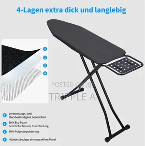 Metal Mesh Adjustable Height Ironing Board