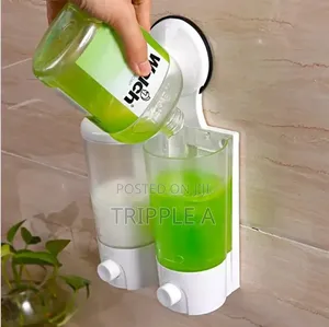 Double Wall Mounted Liquid Soap Dispenser