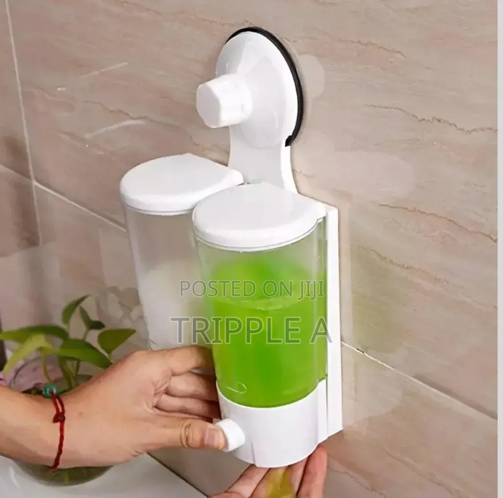 Double Wall Mounted Liquid Soap Dispenser