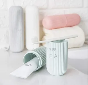 Travel Toothpaste and Toothbrush Holder