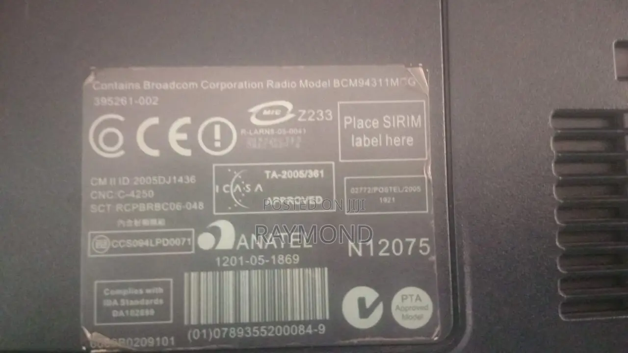 Laptop HP Compaq NX6310 2GB Intel Celeron SSD 256GB