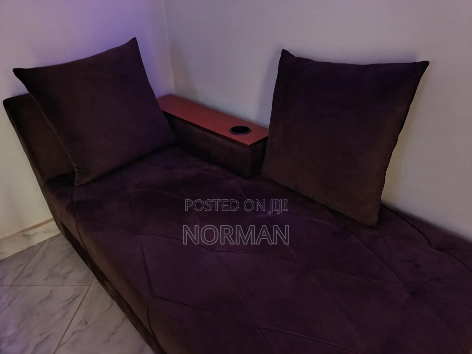 L Shaped Sofa Brown