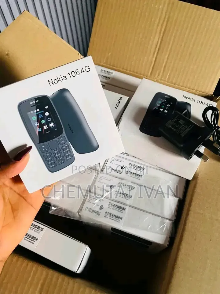 New Nokia 106 Black