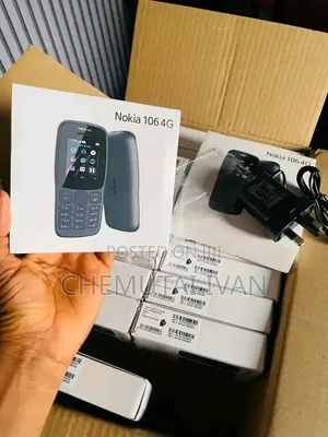 New Nokia 106 Black