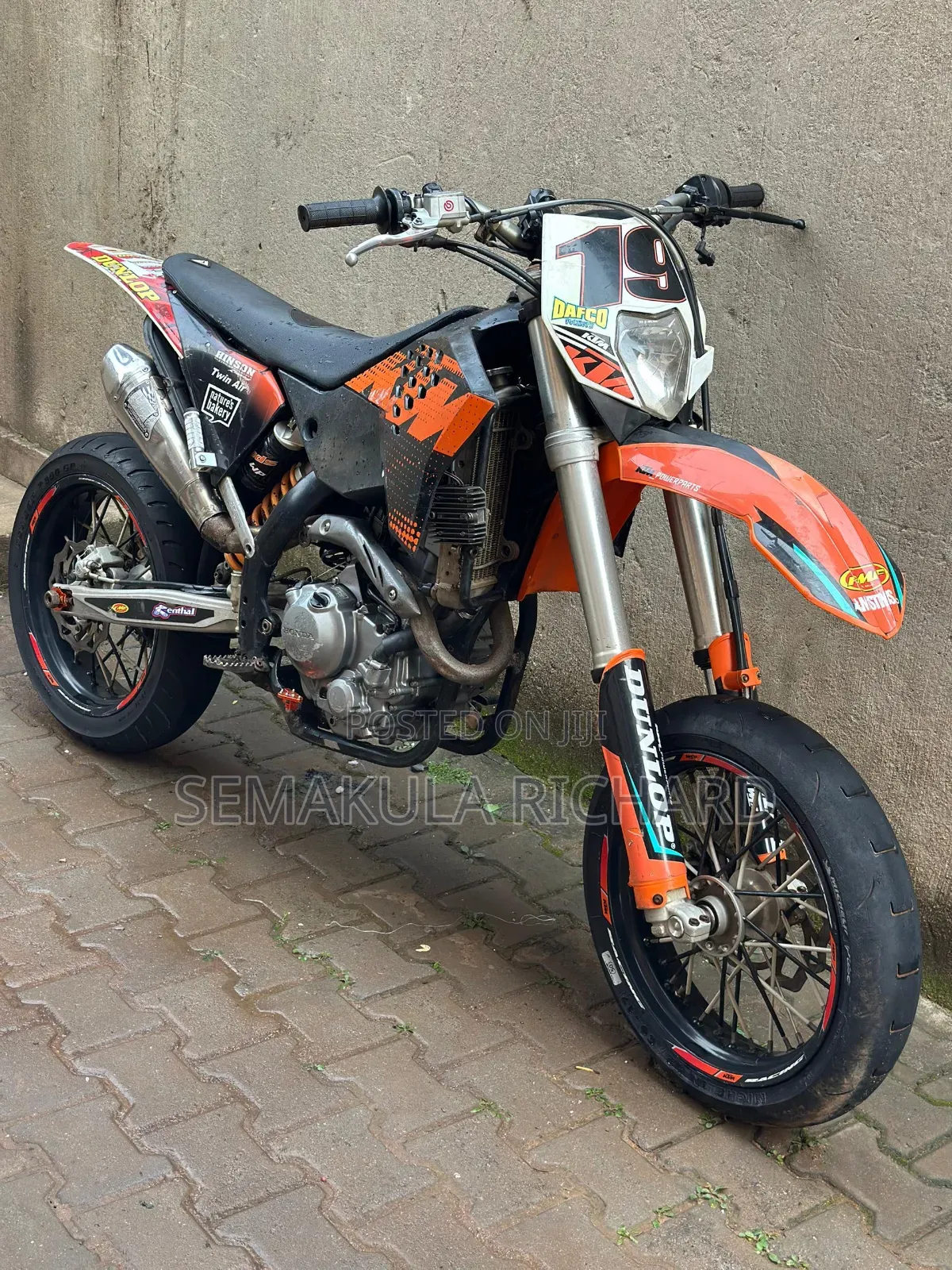 Honda CBR 2004 Orange