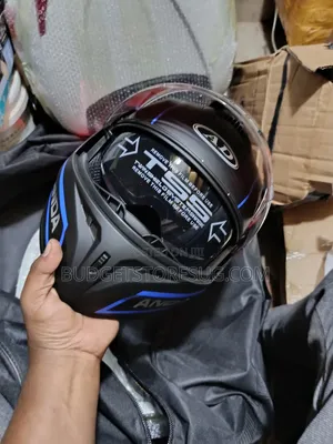 Full Face Glossy Black Helmet