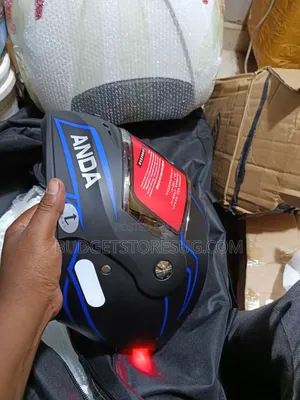 Full Face Glossy Black Helmet