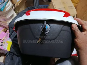 Motorcycle Top Box Storage Carrier With Keys