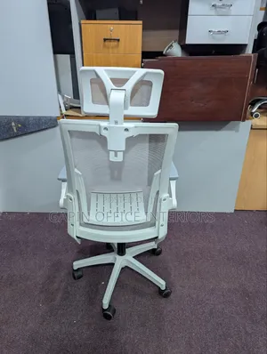 Headrest Office Chair With Adjustable Height