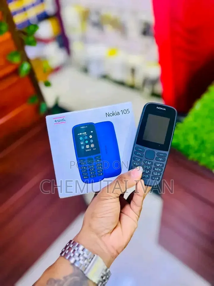 New Nokia 105 Black