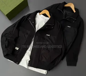 Black Bomber Jacket