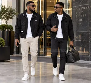 Black Bomber Jacket