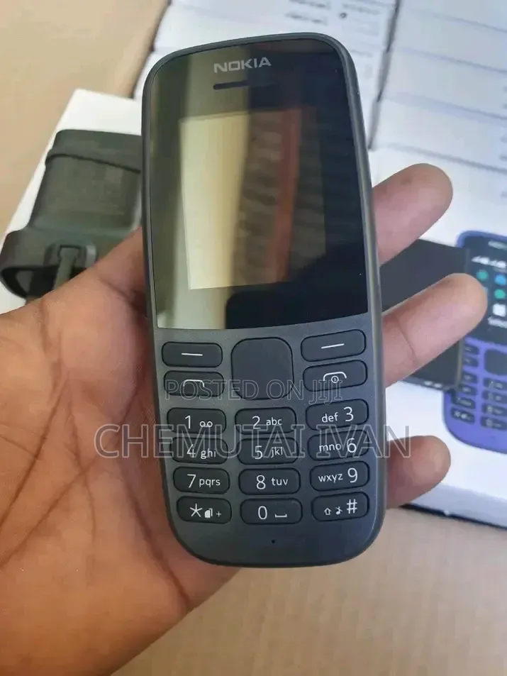 New Nokia 105 Black