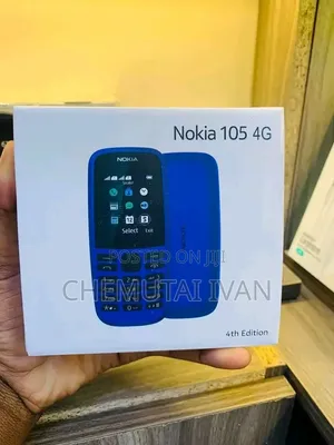 New Nokia 105 Black