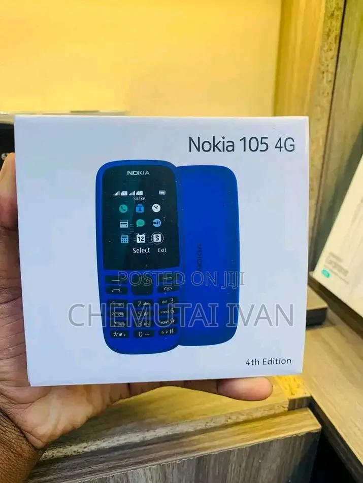 New Nokia 105 Black