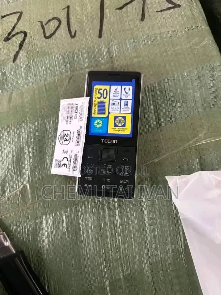New Tecno T528 Black
