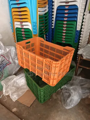Orange Plastic Crates Orange Plastic Crates