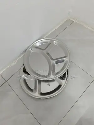 Partitioned Stainless Dinner Plates Dinner Plates 12pcs