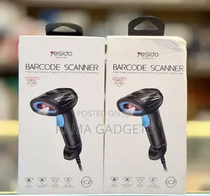 Yesido EC21 1d/2d Wired Barcode Scanner,