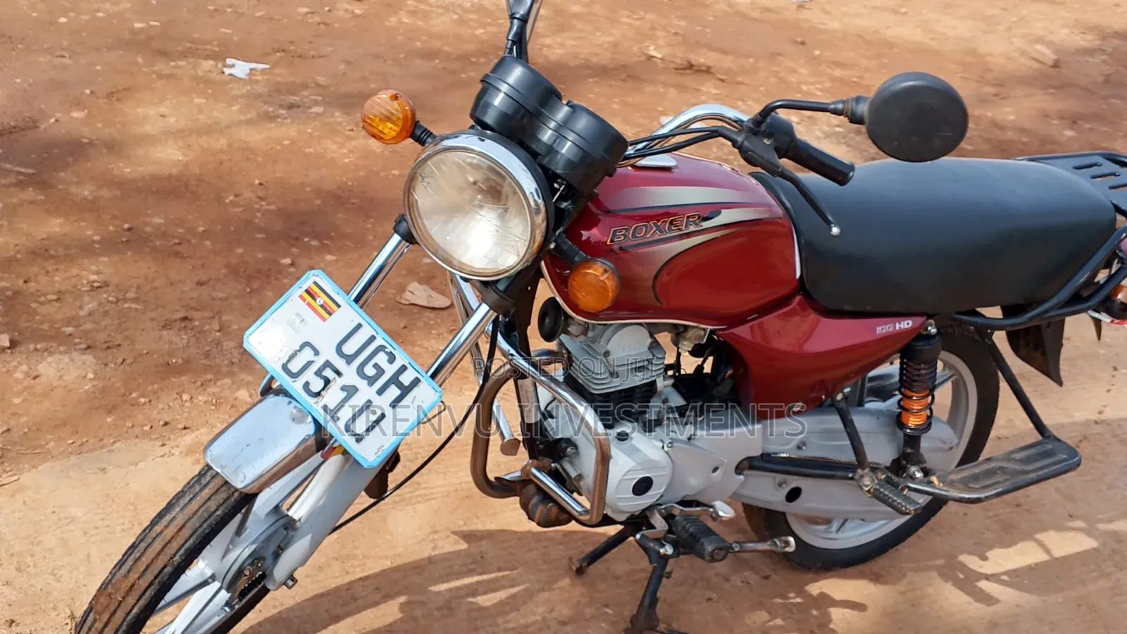 Bajaj Boxer 100 2022 Red