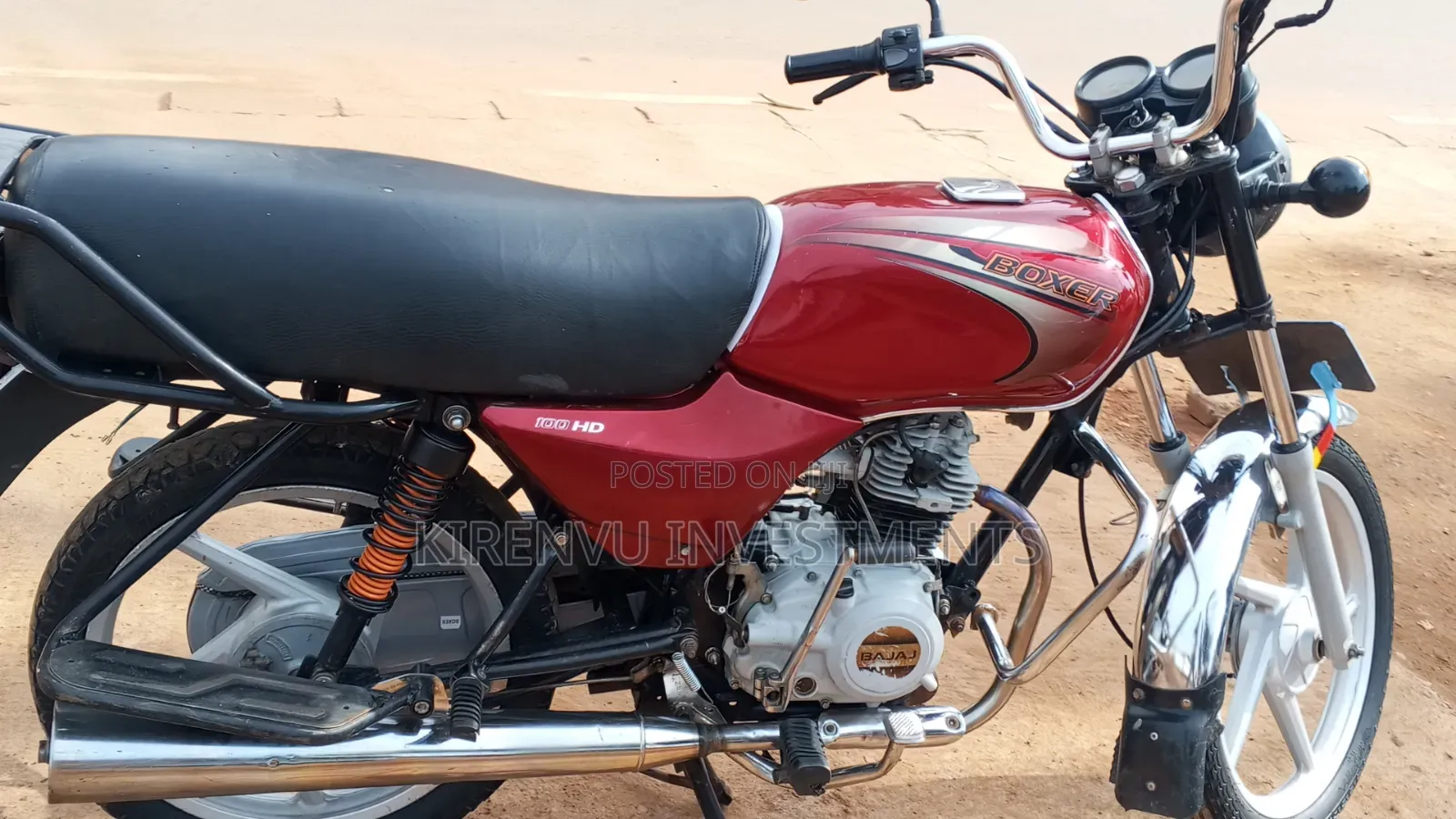 Bajaj Boxer 100 2022 Red