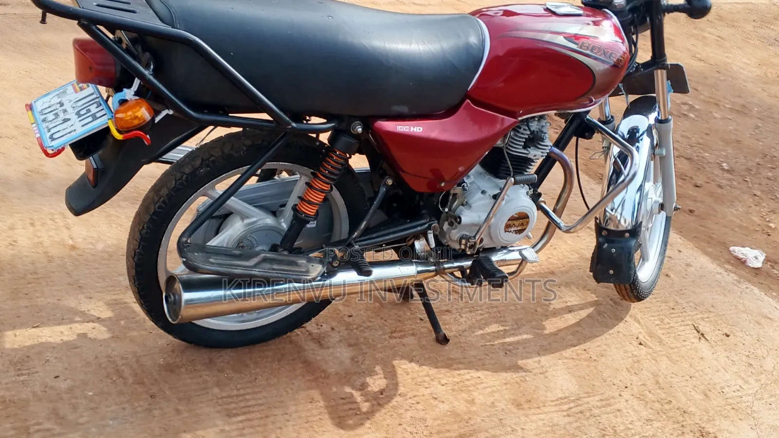 Bajaj Boxer 100 2022 Red