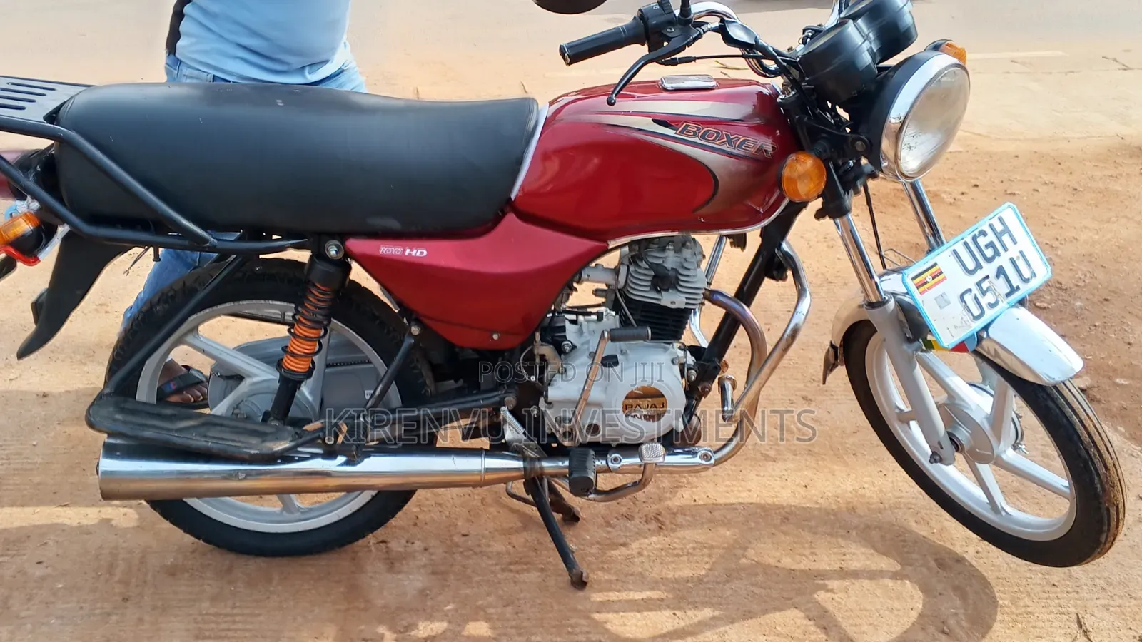 Bajaj Boxer 100 2022 Red