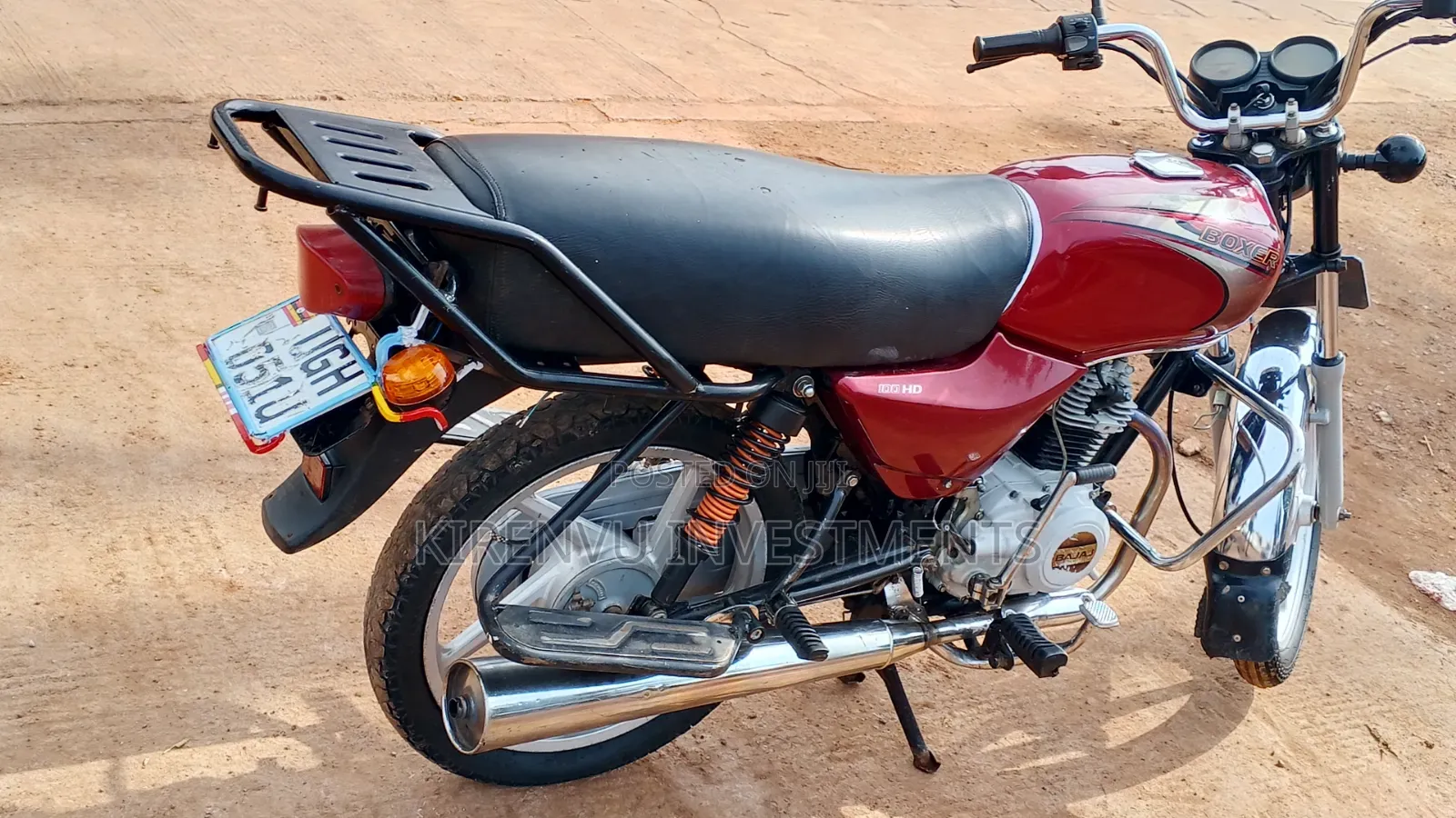 Bajaj Boxer 100 2022 Red
