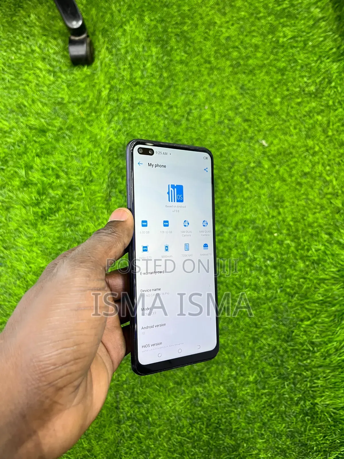 Tecno Camon 16 Pro 128 GB Black