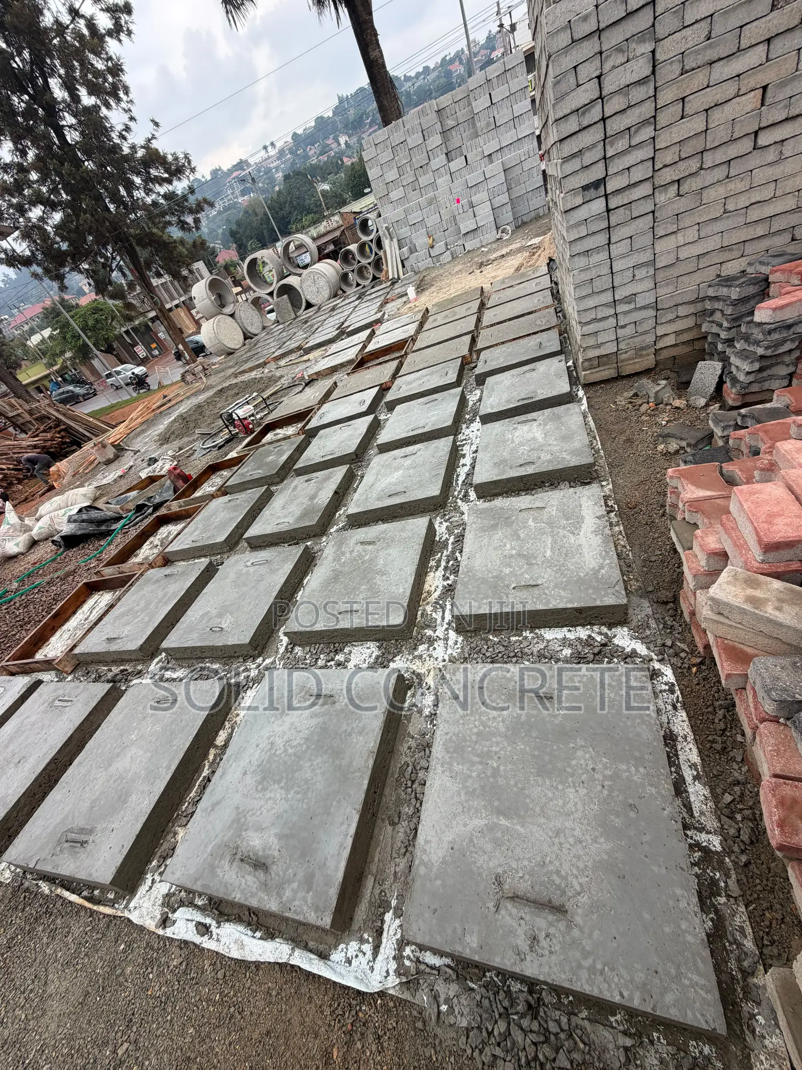 Manholes and Slabs Entebbe Road